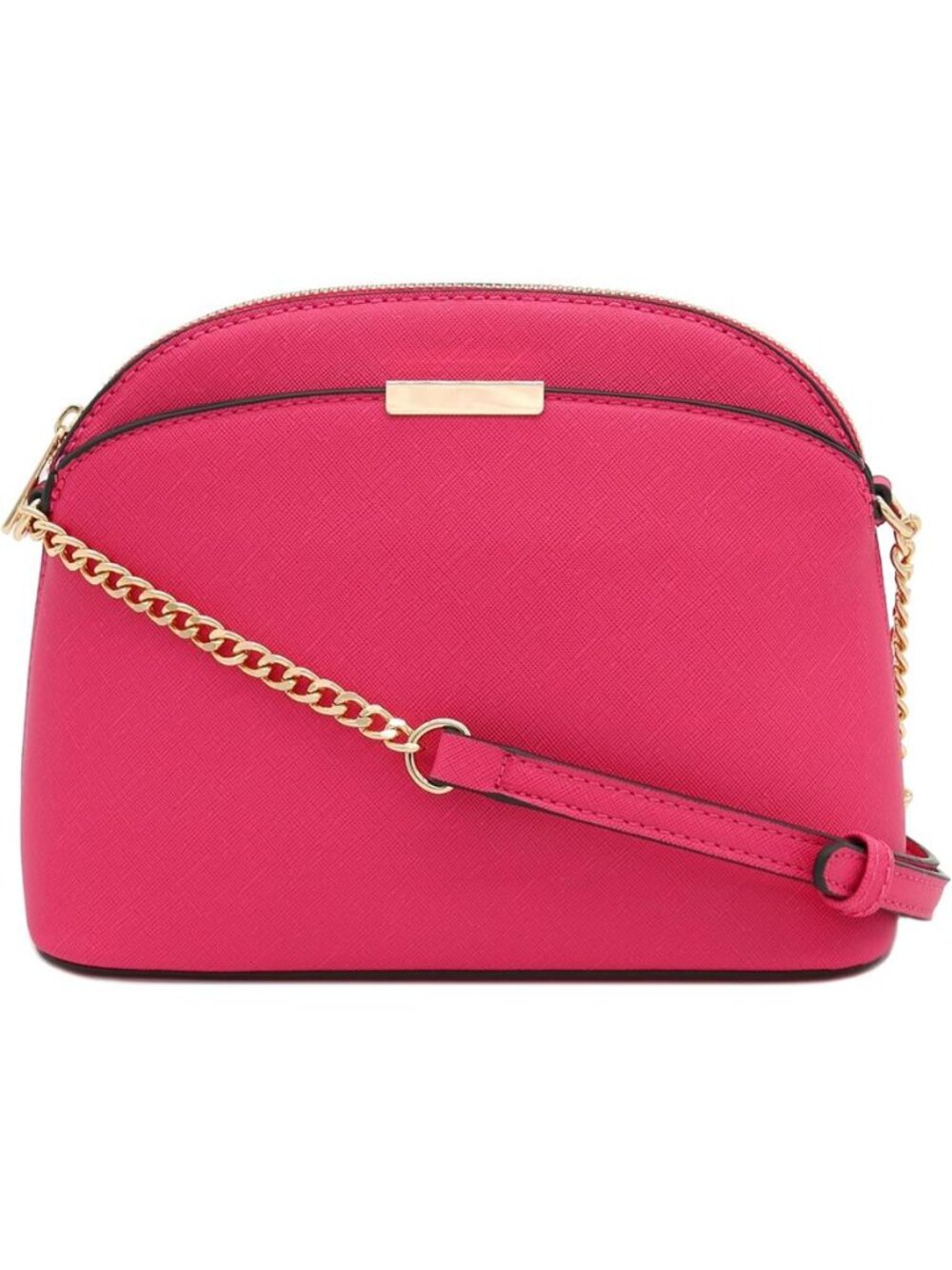 Small Dome Crossbody bag with Chain Strap